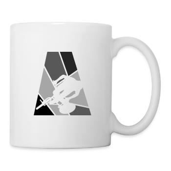 BMX Mountain Biking Downhill - Mug - white - Right