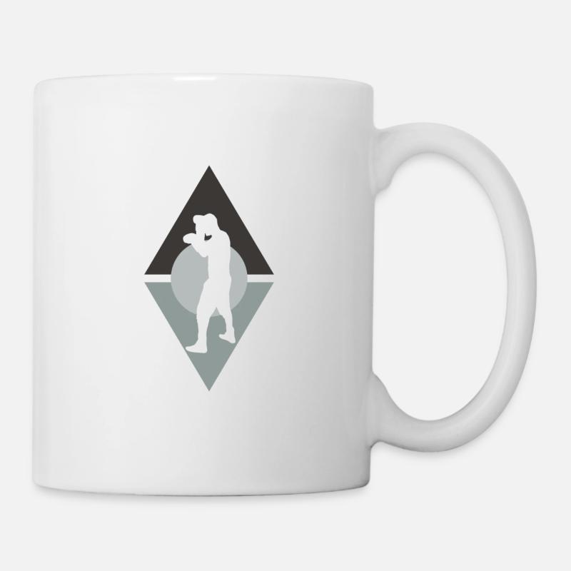 Boxer Boxing Boxing Match - Mug blanc - blanc