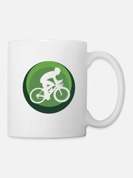 Radfahren Radfahrer Radtour - Tasse - Weiß
