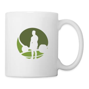 Bodybuilding Bodybuilding Weightlifting - Tasse - Weiß - Rechts