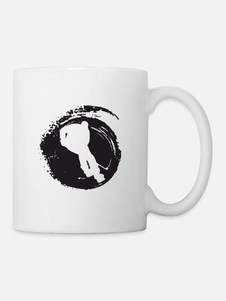 Eishockeyspieler Eishockey - Tasse - Weiß