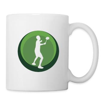 Badminton Clear Drop - Mug - white - Right