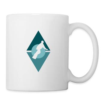 Snowboarder Snowboard - Mug - white - Right
