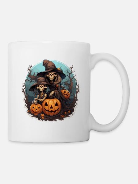 witch 10 - Tasse - Weiß