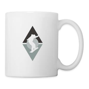 Snowboarding Snowboard Snowboarder - Mug - white - Right
