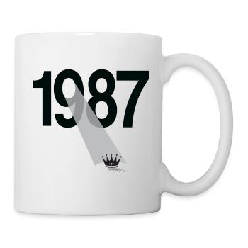 Millésime 1987 - Mug blanc - blanc - Droite