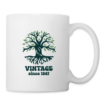 Millésime 1987 - Mug blanc - blanc - Droite