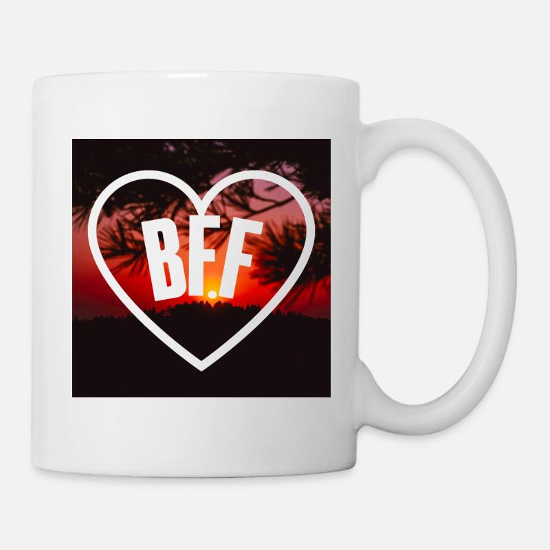 BFF - Best Friend Forever - Mug blanc - blanc