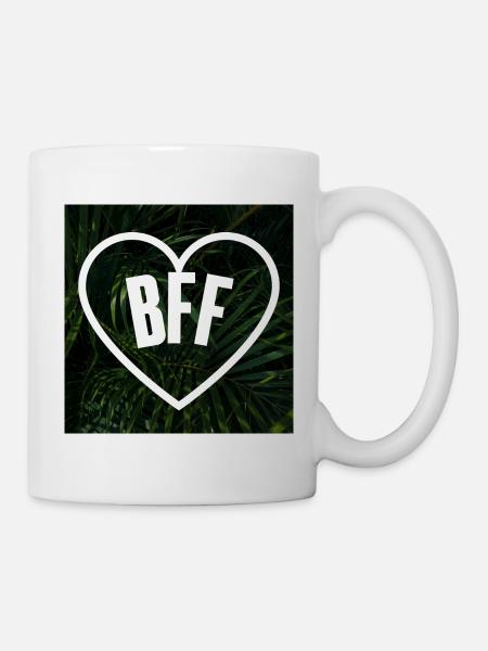 BFF - Best Friend Forever - Mug blanc - blanc