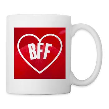 BFF - Best Friend Forever - Mug blanc - blanc - Droite
