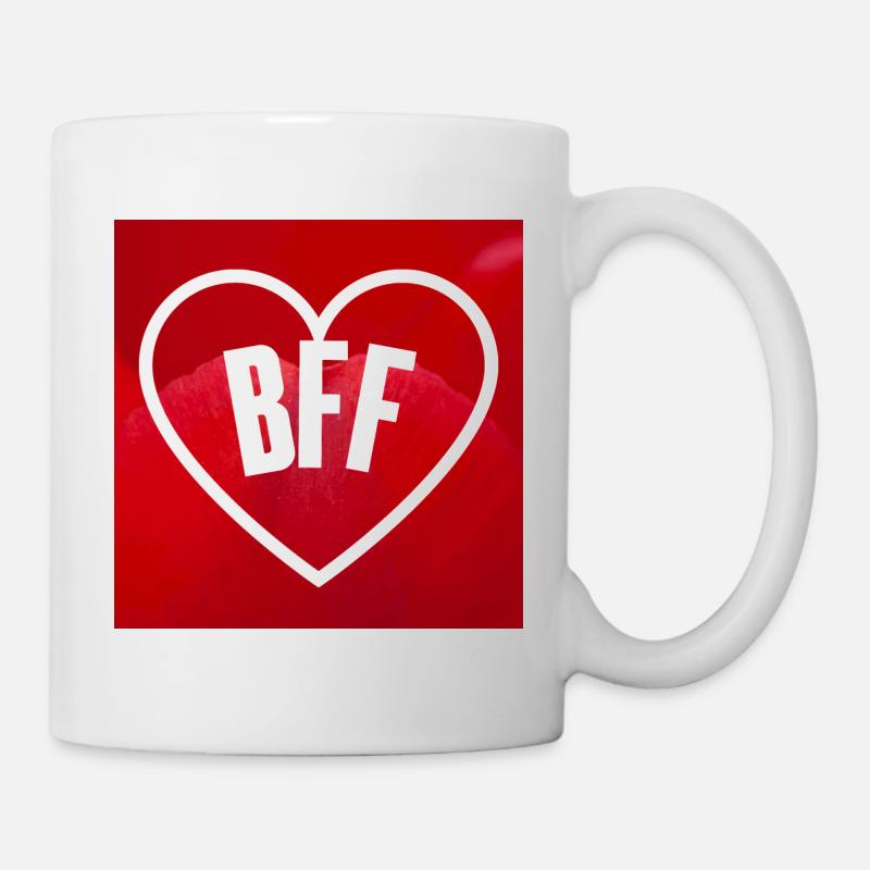 BFF - Best Friend Forever - Mug blanc - blanc
