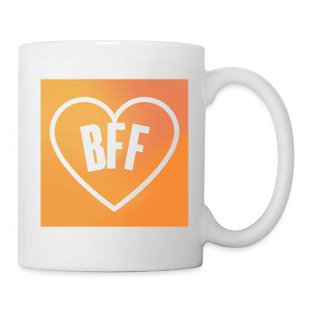 BFF - Best Friend Forever - Mug blanc - blanc - Droite