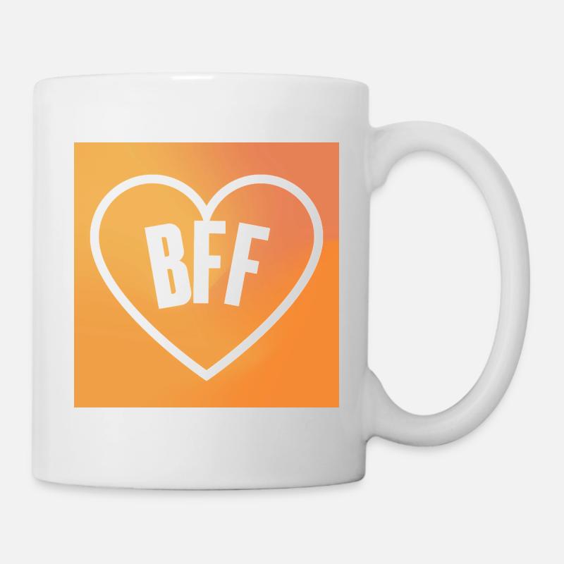 BFF - Best Friend Forever - Mug blanc - blanc