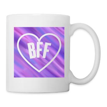 BFF - Best Friend Forever - Mug blanc - blanc - Droite