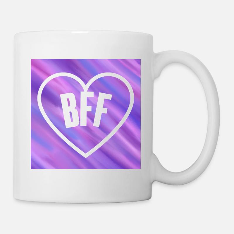BFF - Best Friend Forever - Mug blanc - blanc