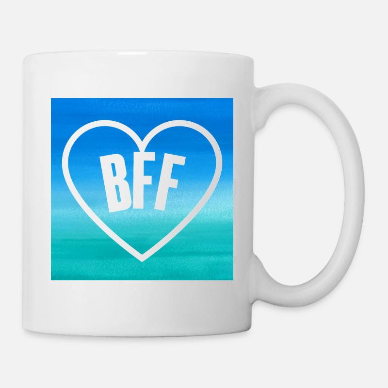 BFF - Best Friend Forever - Mug blanc - blanc