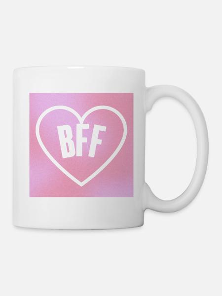 BFF - Best Friend Forever - Mug blanc - blanc