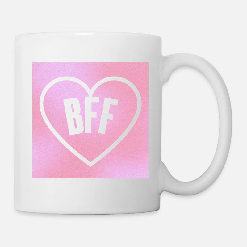 BFF - Best Friend Forever - Mug blanc - blanc