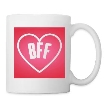 BFF - Best Friend Forever - Mug blanc - blanc - Droite