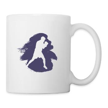 Boxing Uppercut Boxing Match - Mug - white - Right