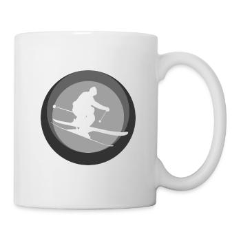 Skiing Skiing - Mug - white - Right