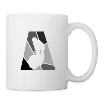 BMX VTT BMX - Mug blanc - blanc - Droite