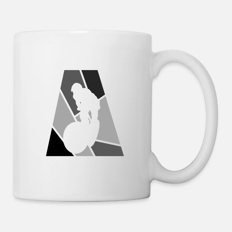 BMX Mountainbiking BMX - Tasse - Weiß