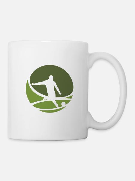 Fußballspieler Fußballspieler Fußball - Tasse - Weiß