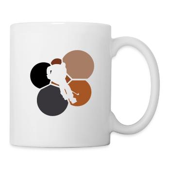 Hockey sur glace Hockey sur glace Joueurs de hockey sur glace - Mug blanc - blanc - Droite
