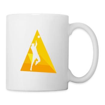 Volleyball Beach Ball Volleyball Player Dredging - Mug - white - Right