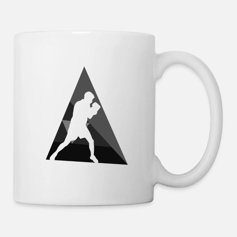 Boxing Jab Boxsack - Tasse - Weiß