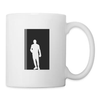 Schlag Boxing Hook - Tasse - Weiß - Rechts