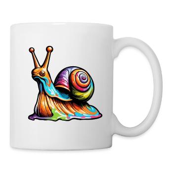 Snail / Animal / Crawling / Slimy / Slow - Mug - white - Right
