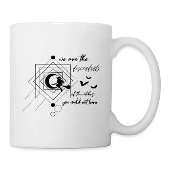 Descendants des sorcières et de la lune | Design géométrique - Mug blanc - blanc - Droite