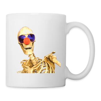 Tod eines Clowns - Tasse - Weiß - Rechts