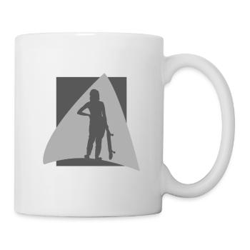 Skaten Skaten - Tasse - Weiß - Rechts