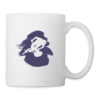 Mountain Biking Downhill MTB - Mug - white - Right