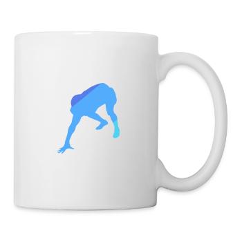 American Football Gridiron Football Player Rugby - Mug - white - Right
