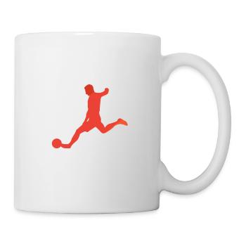 Football Joueur de football Kicker Défenseur - Mug blanc - blanc - Droite