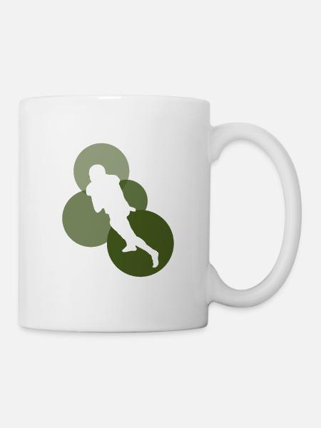 Quarterback Touchdown - Tasse - Weiß