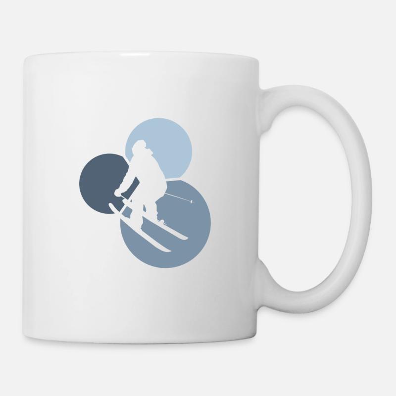 Ski Ski - Tasse - Weiß