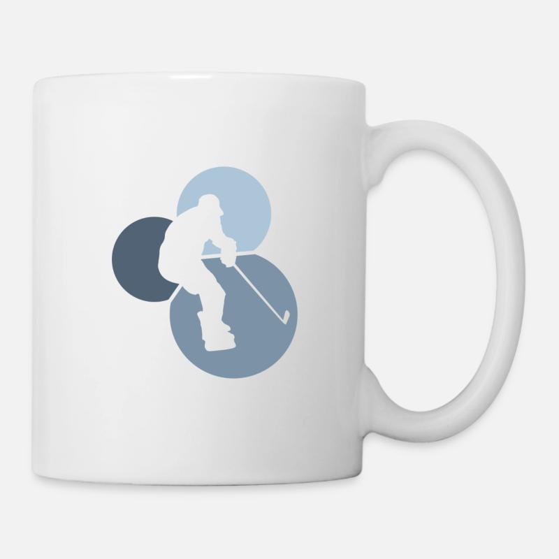 Hockey sur glace Hockey - Mug blanc - blanc
