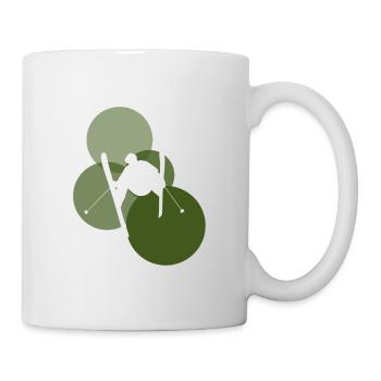 Ski Skiing Schi - Mug - white - Right