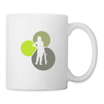 Skater Skate - Tasse - Weiß - Rechts