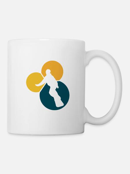 Snowboarding Snowboarding - Tasse - Weiß