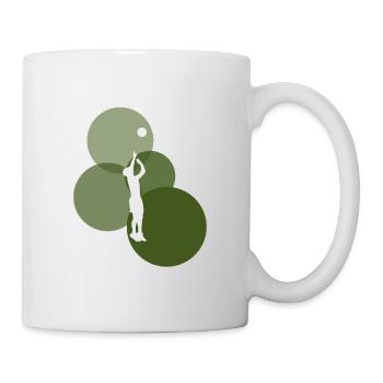 Volleyball Players Volleyball College - Mug - white - Right