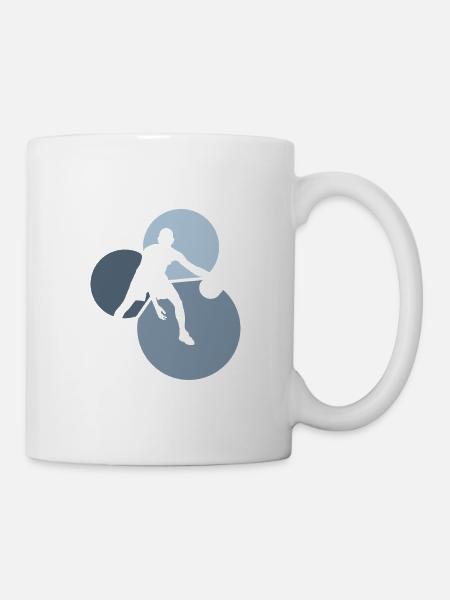 Basketball Hooping - Tasse - Weiß