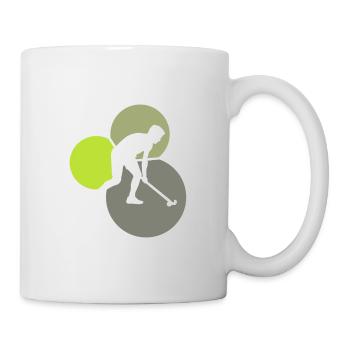 Field Hockey Player - Mug - white - Right