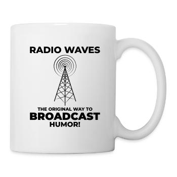 Amateur Ham Radio Operator Funny Saying - Mug - white - Right