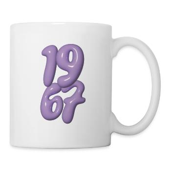 Millésime 1967 - Mug blanc - blanc - Droite